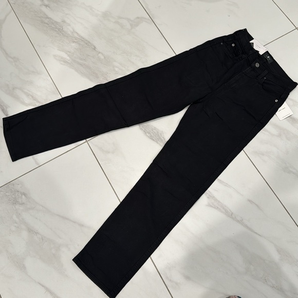 NWT 🏷️ 7 for all mankind black jeans size 24 - Picture 9 of 11